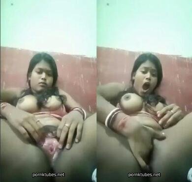 Super horny xxx bhabi bengali boudi hard fingering masturbating