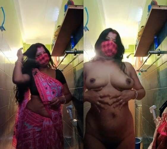 Super hot Arpita boudi bathing hot bhabi nude video leaked