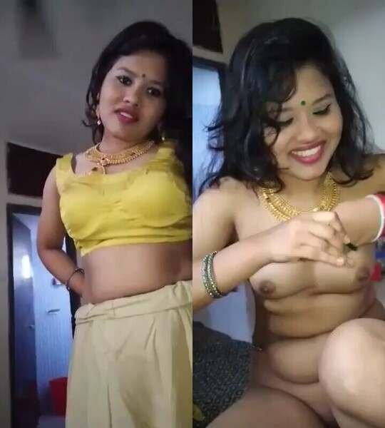 Beautiful new marriage xxx sexy bhabi make nude video for bf