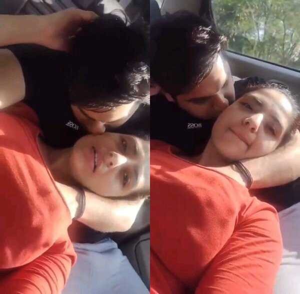 Very horny lover couple indian porn mms enjoy in car mms
