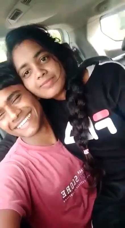 Very horny 18 lover x vedio indian couple enjoy in car