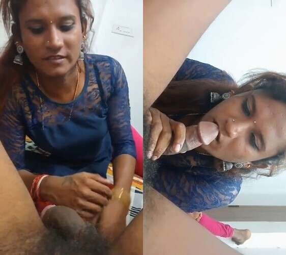 Horny Tamil girl indian blue film sucking bf big cock HD