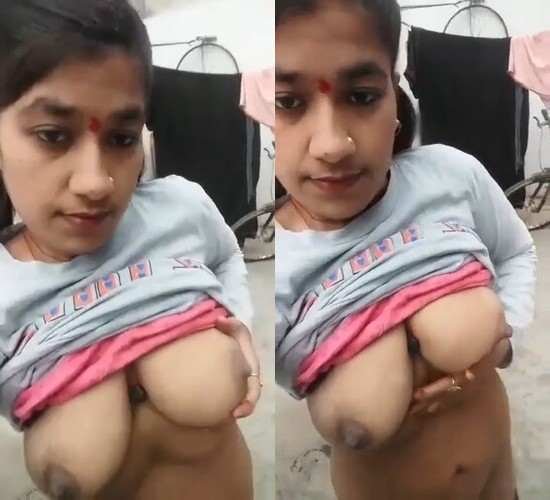 Hot big tits girl indian new xvideo make nude video for bf mms