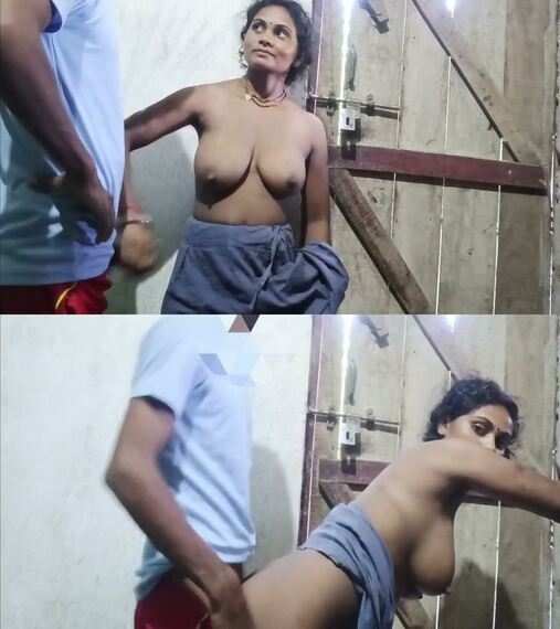 Desi amateur village big tits xxx sexy bhabhi doggy fucked dever