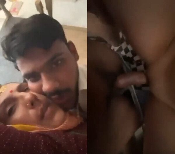 Amateur village gori aunty ki chudai nephew painful fucked moaning