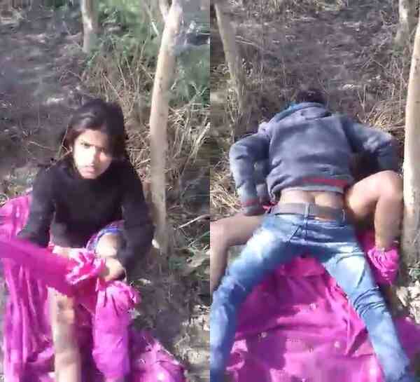 Village sexy beautiful lover couple hotdesisex fuck outdoor caught